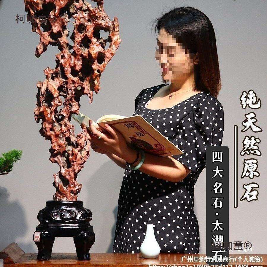 天然太湖石奇石观赏石灵璧石新中式大小景观石孤品石头庭院麦太保