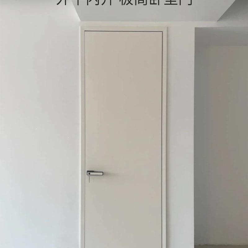 白色静音烤漆门房间门原木色实木免漆室内门套装门碳晶卧室门木门