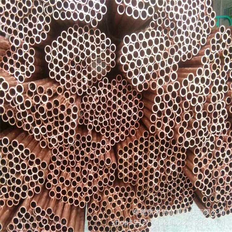 紫铜管 工业纯铜管 直铜管 空心圆铜管 薄 厚紫铜管 规格齐