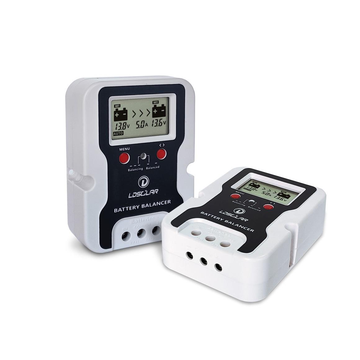 LDSOLAR24V电池均衡器24V铅酸蓄电池平衡器光控光伏控制器充电