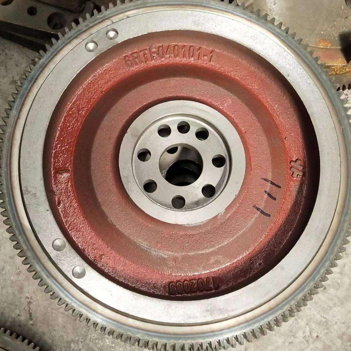 潍柴动力WD615柴油机WP10发动机飞轮壳612600013589R 加强款