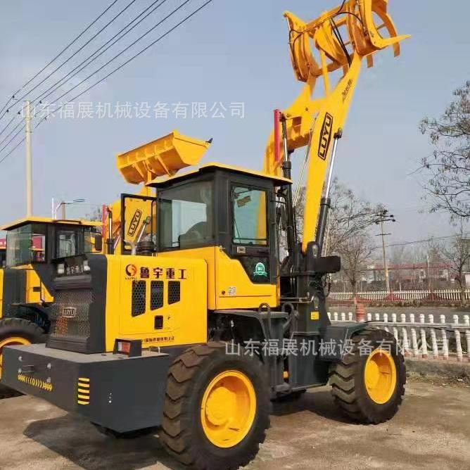 建筑工地沙场装载机 新款 鲁宇928自动挡气刹小铲车