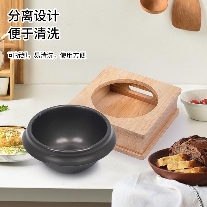 厨易达CD韩式酱汤锅套装MFZZ 家用酒店铝合金韩式拌饭锅泡菜锅