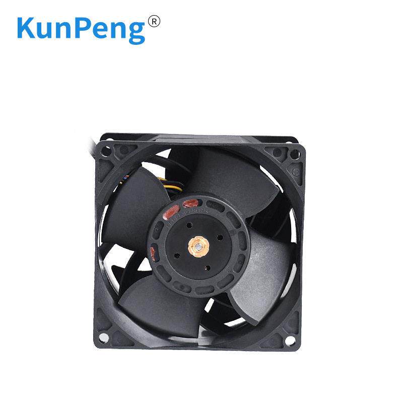 直流90*90*56MM速AI服务器风扇12V 1U服务器9056风压散热风扇