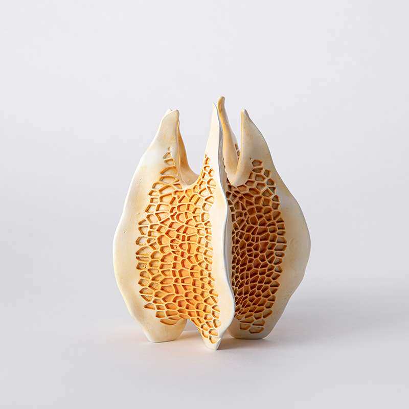 大千新品 异形创意装饰品 树脂工艺品摆件 现代极简边柜客厅组合