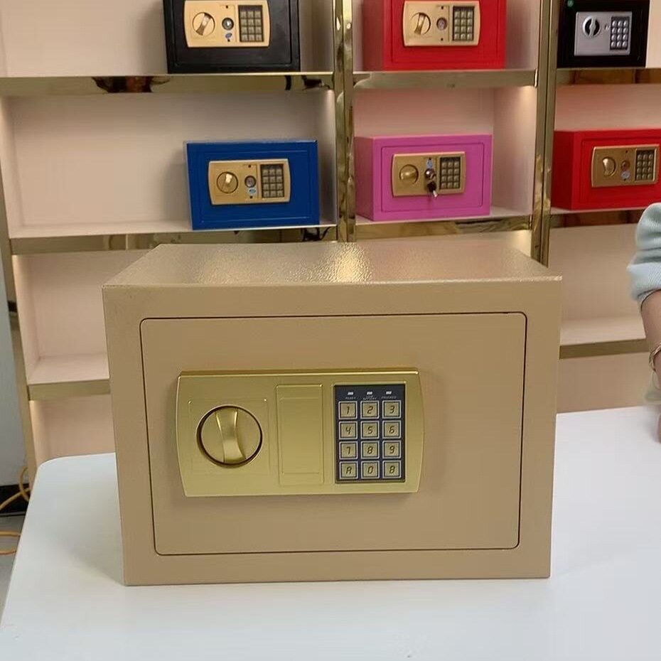 (双层)工厂电子密码保险箱酒店隐藏保管箱办公家用保险柜