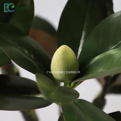 仿真玉兰花仿真绿植盆栽室内摆件客厅装饰物假植物仿真花树小植物