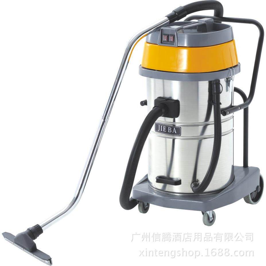 洁霸BF502工业吸尘器干湿两用2000W吸力双马达吸水机洗车店用