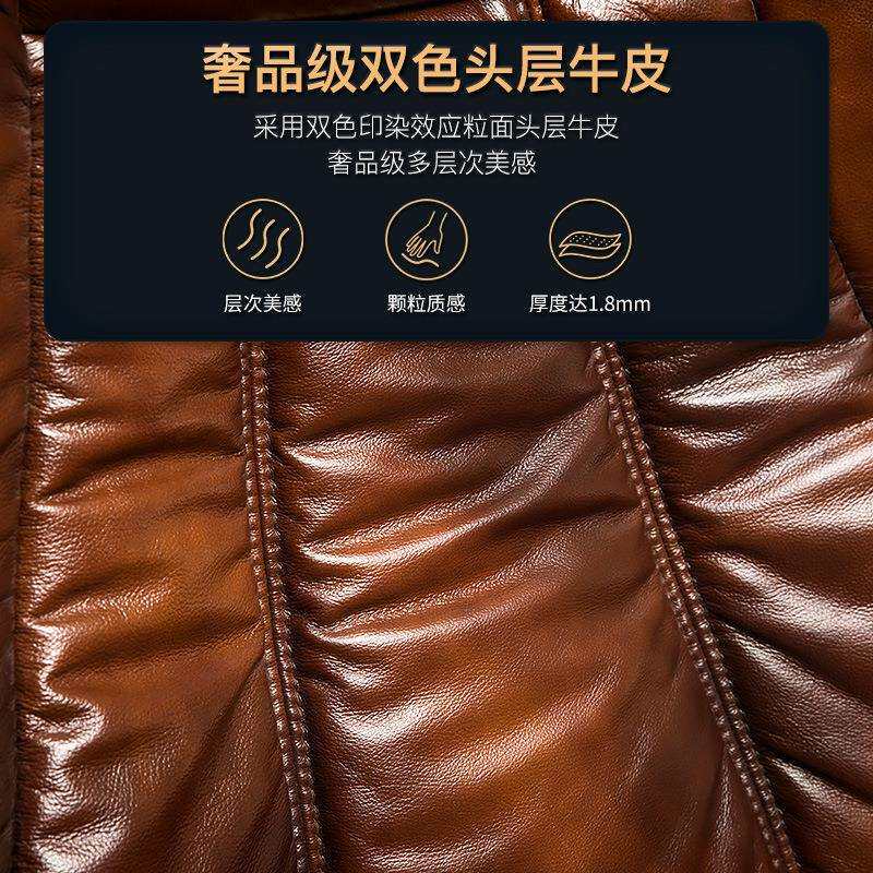 老板椅实木书房座椅可躺按摩转椅家用升降大班椅商务办公椅子