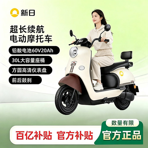 新日丽曼60v20Ah强动力长续航