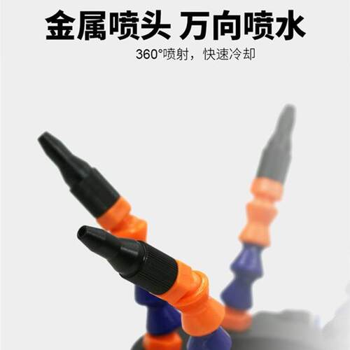 欧维尔owe-SQ80喷水环中心主轴喷水环喷头喷嘴万向冷却喷水塑料管