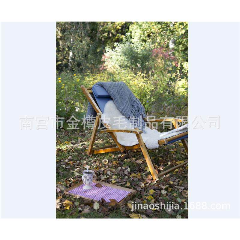 秋冬白色羊毛地毯地垫整张羊毛垫飘窗垫家用宝宝玩耍防寒防滑毛毯