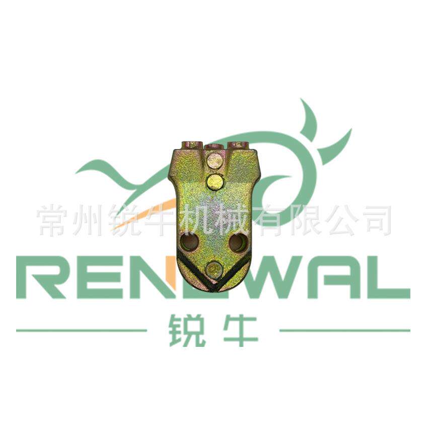 旋挖钻机易耗配件旋挖齿可替代焊接块 WS39 齿座holder