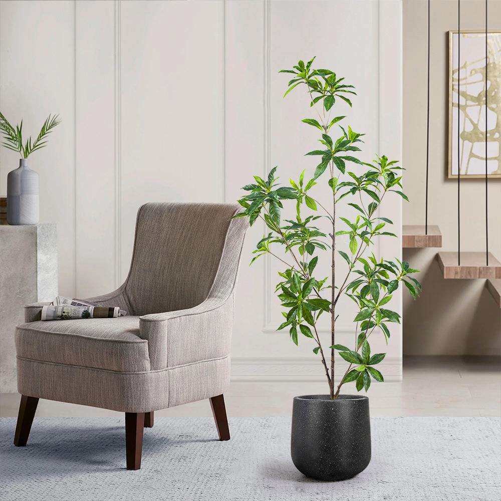 仿真马醉木假绿植落地盆栽绿色植物室内橱窗造景装饰网红绿植