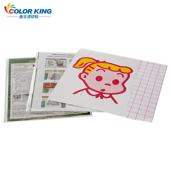 A3A4烫画喷墨浅色转印纸热转印纯棉材质专用升华纸烫画图案印花纸