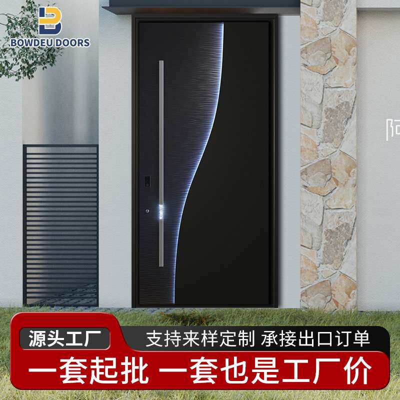 防盗门入户门铸铝门甲级防盗门家用子母门安全门别墅进户门