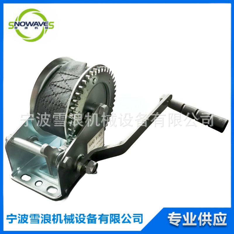 1200磅手摇绞盘卷扬机家用小吊机绞车手动提升机小型升降500千克