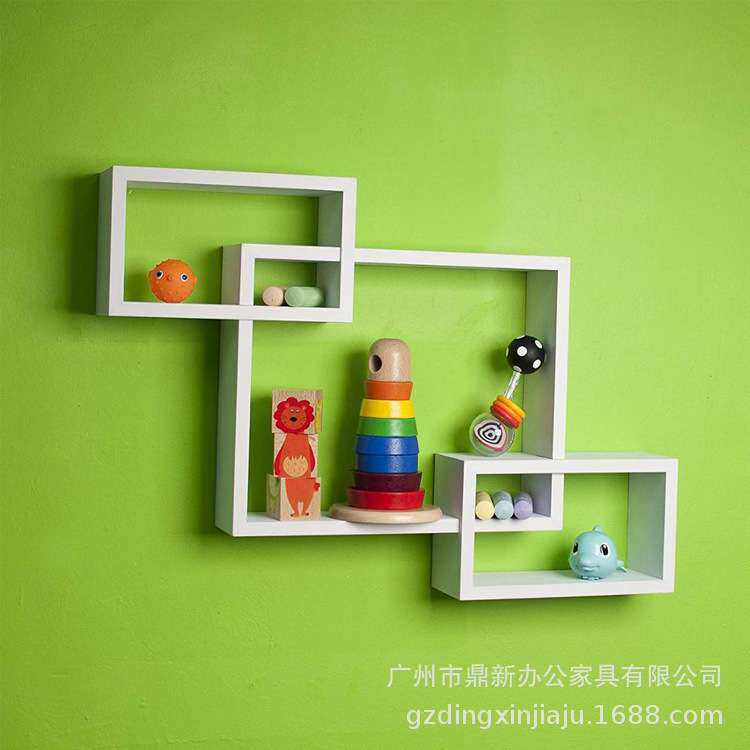 壁挂式家用办公家具墙壁挂式展示柜 简约现代个性展示架