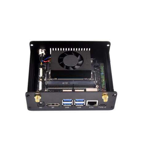 Jetson Orin Nano/Orin NX套件专用外壳 散热风扇 金属机箱