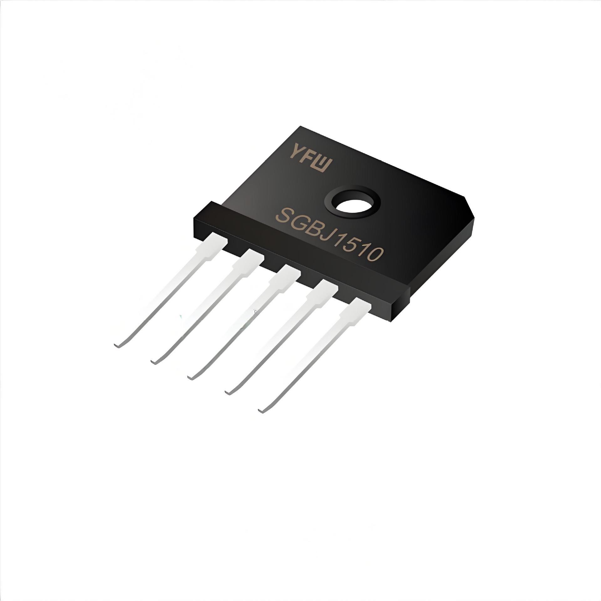 三相整流桥堆SGBJ5010 SGBJ 封装印字 YFW SGBJ5010t 佑芯微