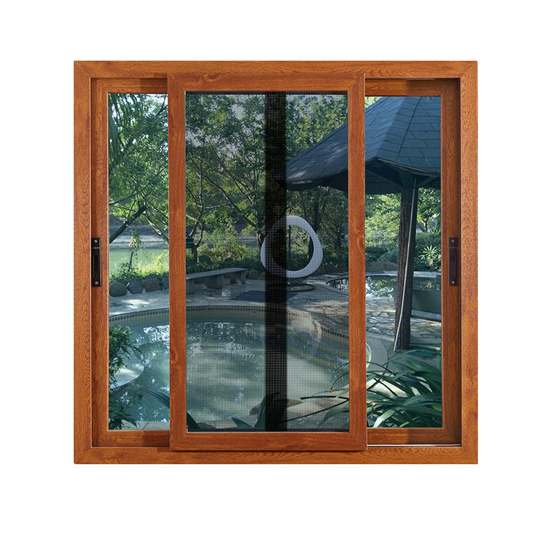 隔音隔热中空玻璃三轨推拉窗
