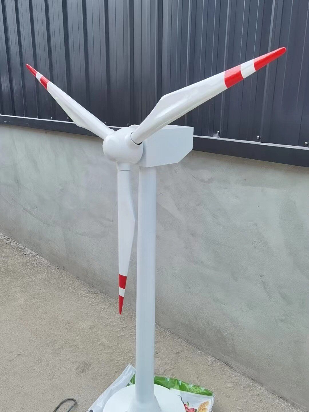 风力发电机模型动态静态旋转展示会展装饰用摆件逼真造型尺寸