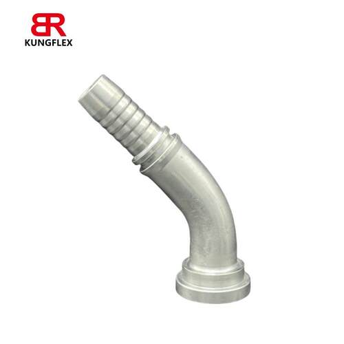 KUNGFLEX 永华标准45° SAE 法兰6000 PSI 87643-32扣压法兰接头