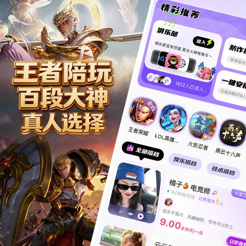 【未来洞陪玩】王者荣耀手游  王者荣耀手游陪玩陪练排位上分娱乐