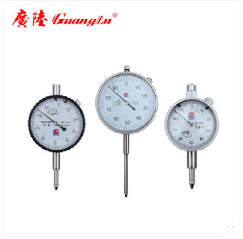 广陆千分表百分表指示表电子数显百分千分表杠杆表防震带钻量表
