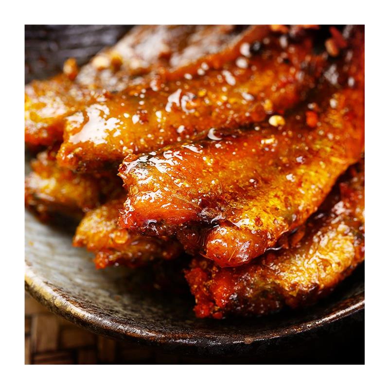 香酥小黄鱼香辣海鲜蜜汁烧烤舟山小鱼干罐头办公休闲零食