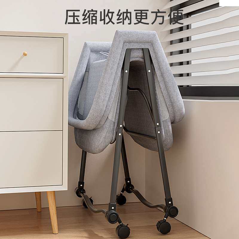 多功能婴儿床可折叠便携式宝宝0—3岁新生儿拼接大床可移动带轮子