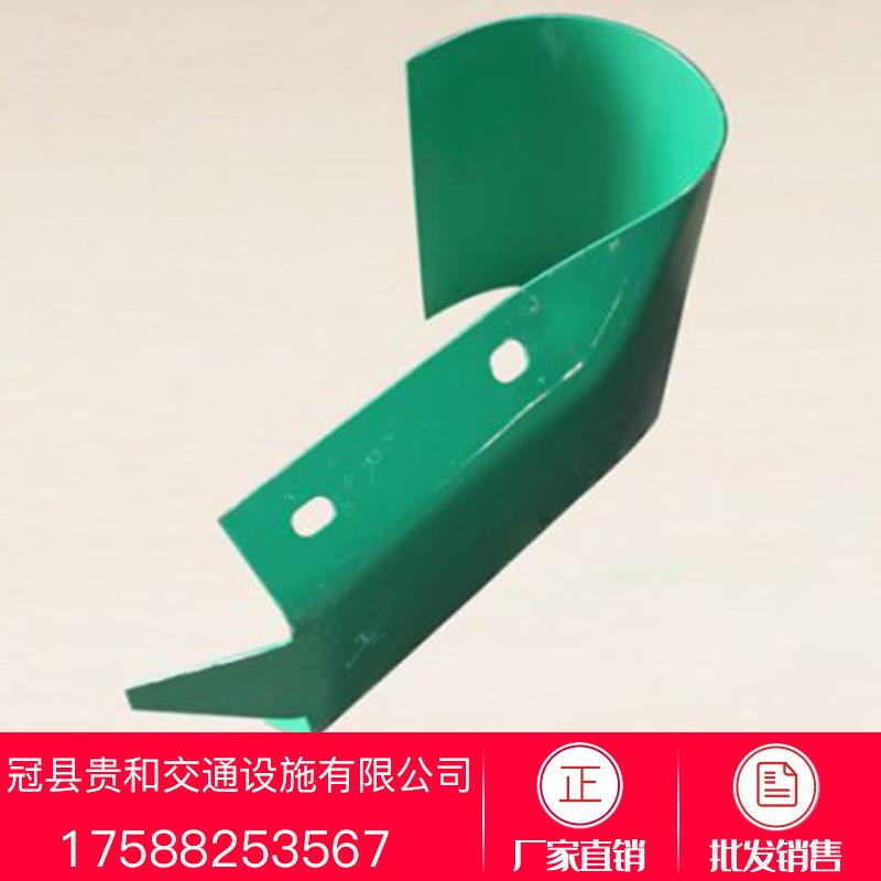 波形护栏板配件端头高速公路防护栏交通安全设施镀锌波形护栏端头图片