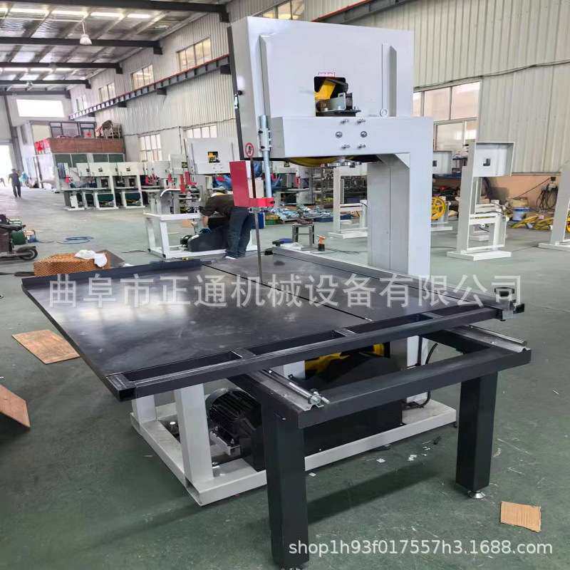 精密修边带锯机 加高齿轮靠 推拉不偏斜 小加密齿锯条带锯机