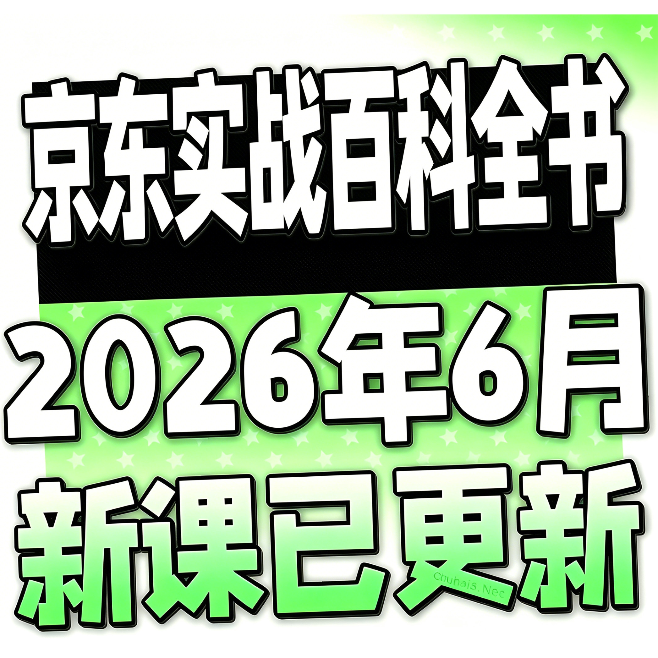 2026 京东运营教程视频快 JD新手高级开店全套实战百科全书