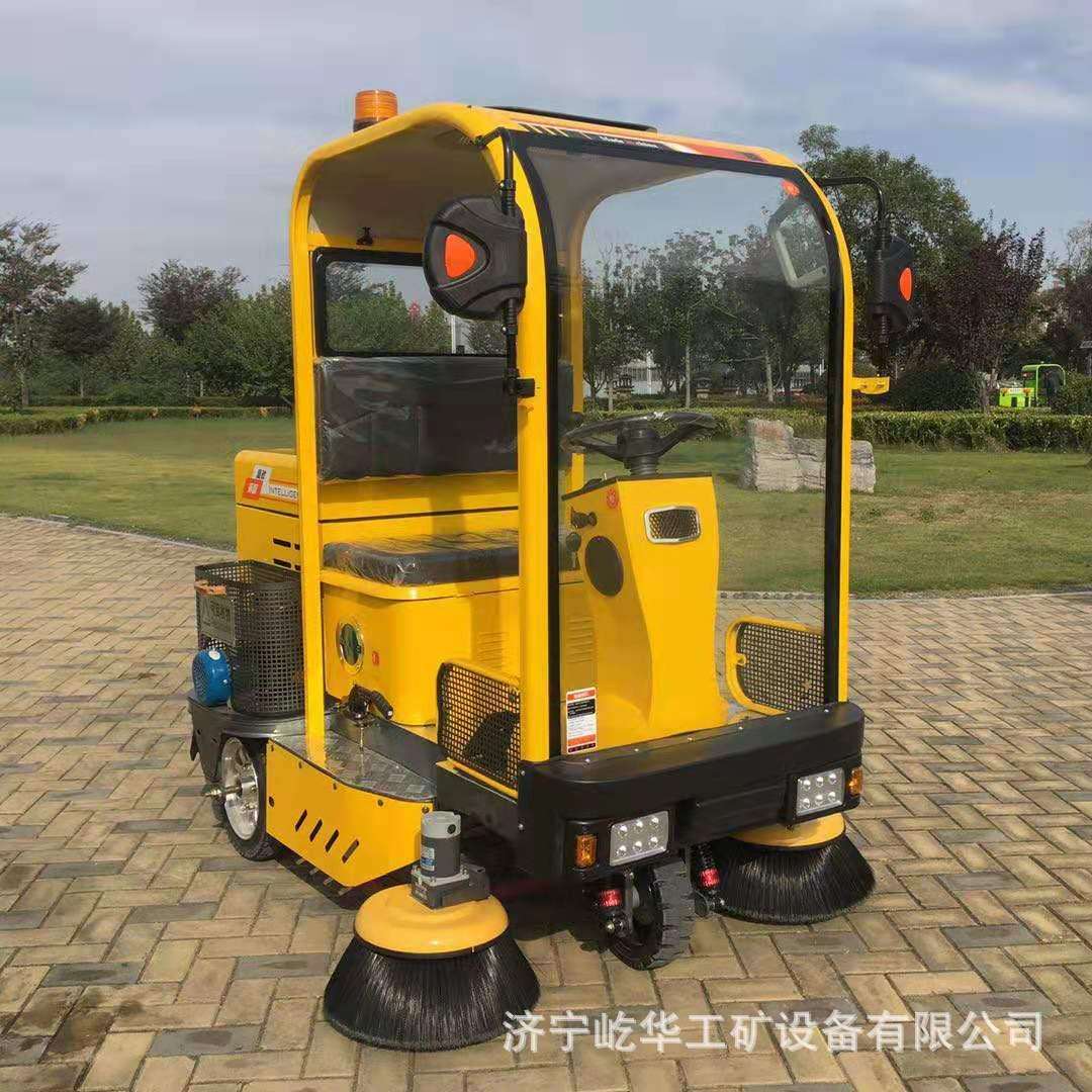 电动扫地车清扫车工厂车间物业道路户外环卫驾驶式工业扫地机