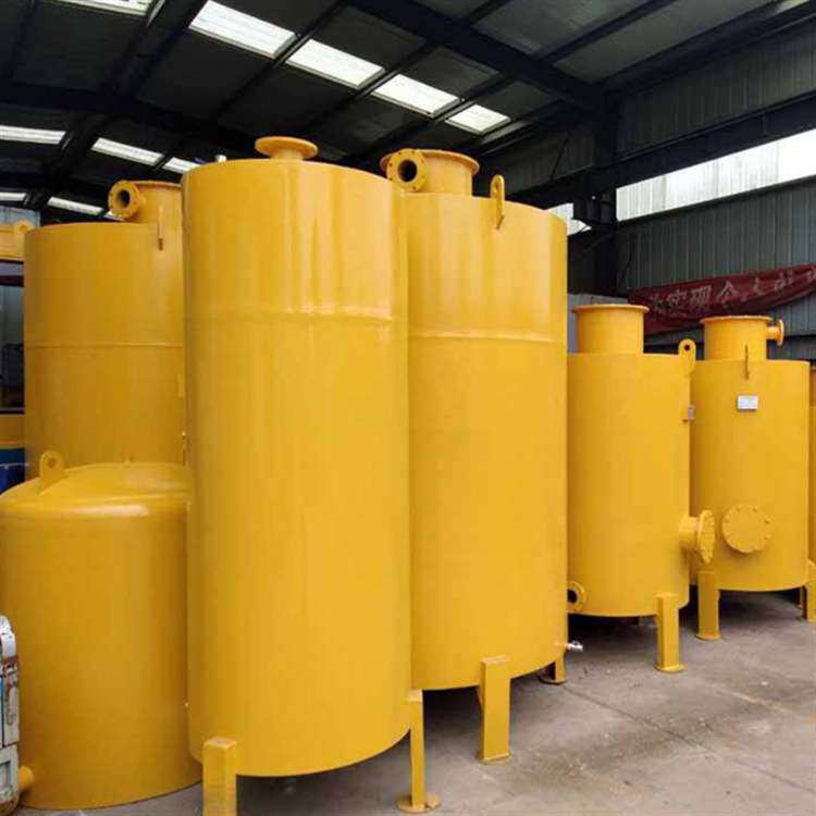 旋风式汽水分离器厂家 双极压缩螺杆空压机后除水过滤器