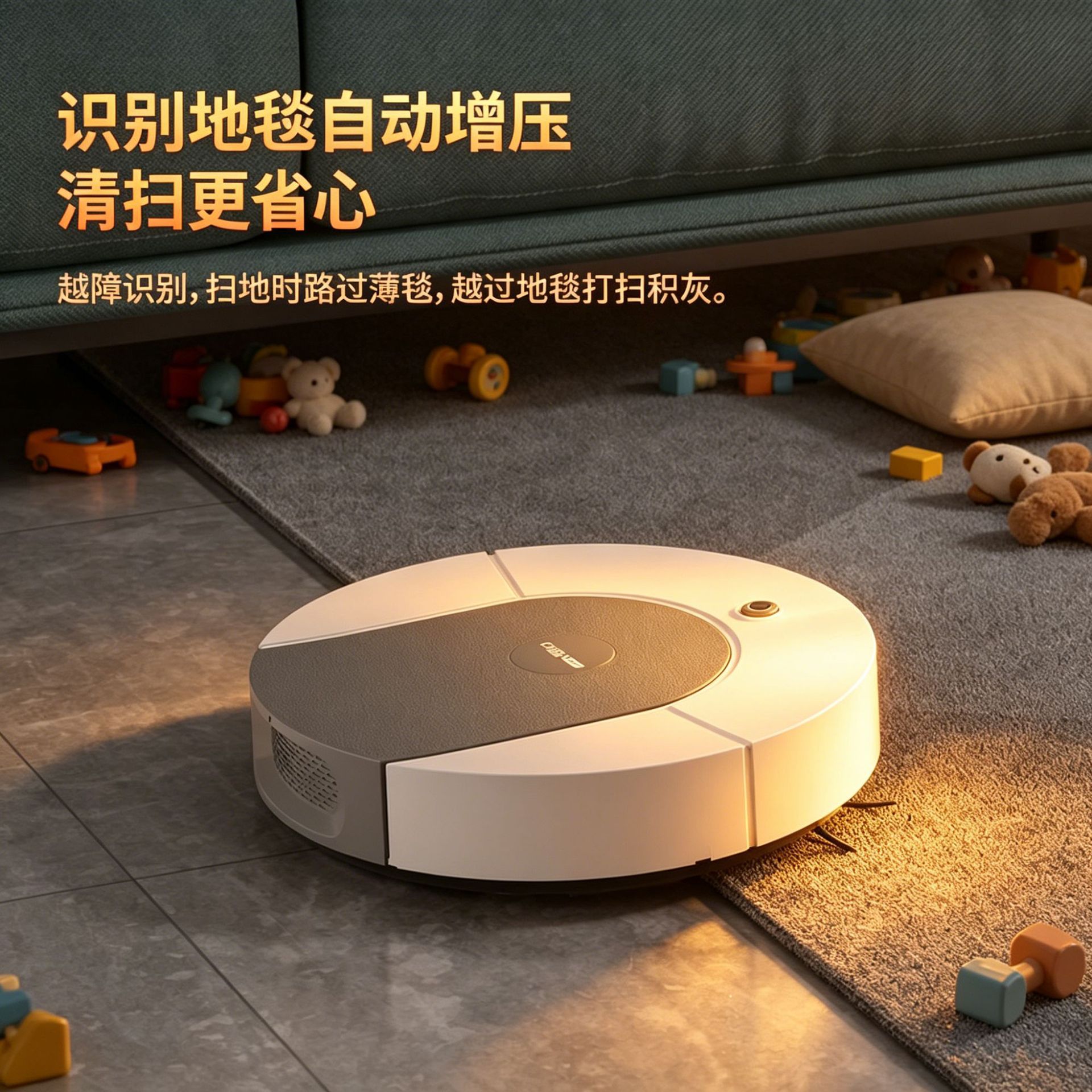 家用扫地机器人吸扫拖一体全自动智能超薄吸尘器扫地机洗地拖地机