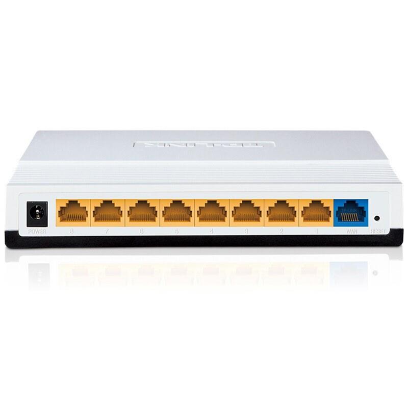 TP-LINK 普联 TL-R860 8口百兆有线 多功能 企业宽带路由器 商用