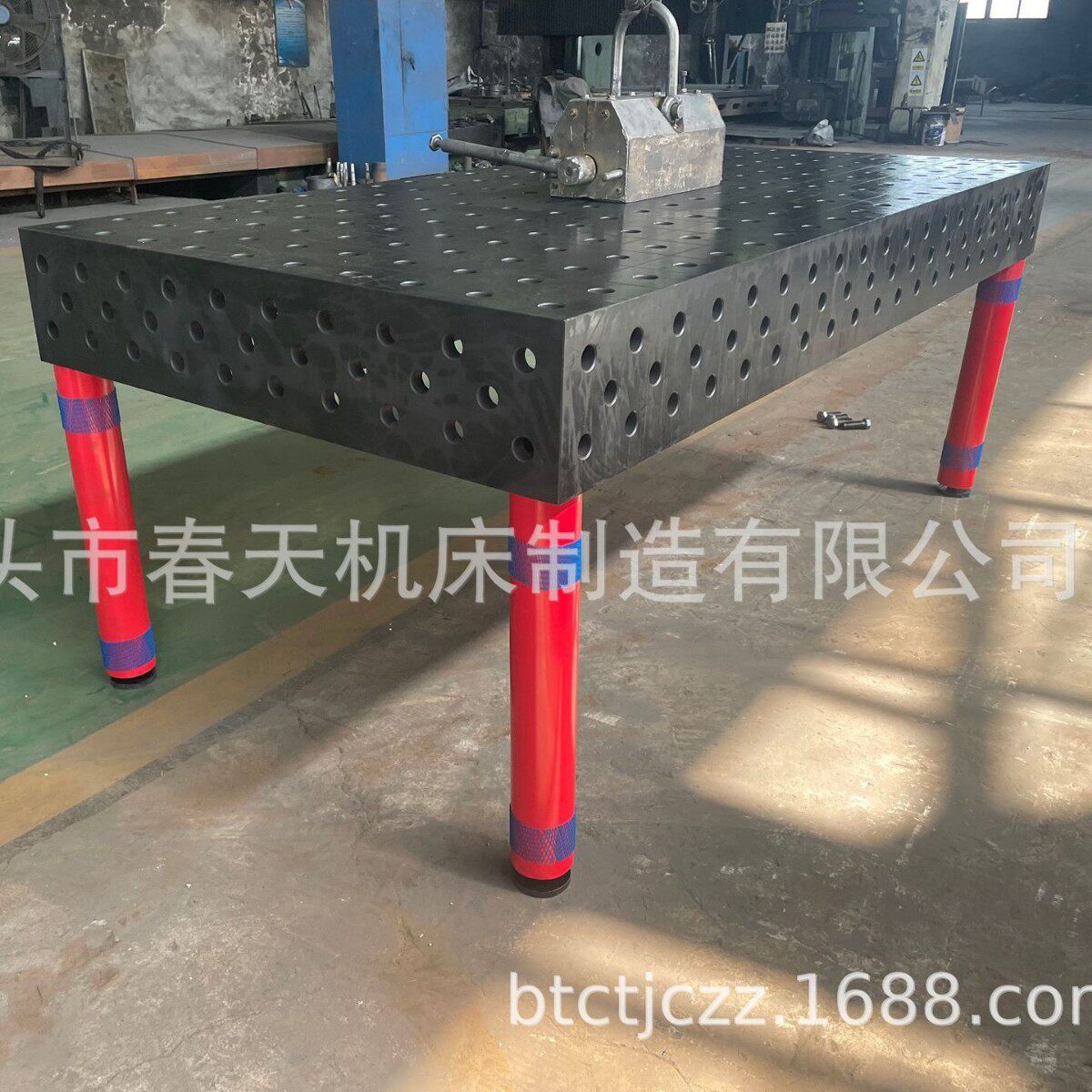 三维柔性焊接平台多孔定位焊接工作台机器人焊接工装平台1000