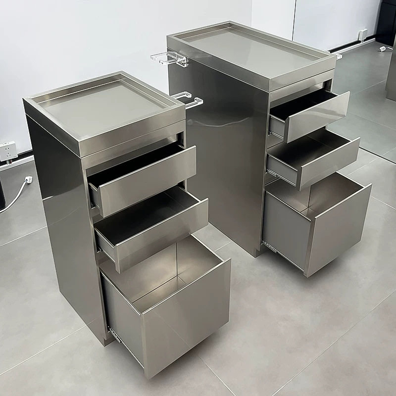 美发工具柜发廊专用储物剪发柜子时尚工具台置物架理发店工具柜子