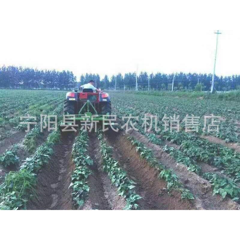 中耕除草机培土机上土机薯类盖土机垄距距离可以调多种作物可用