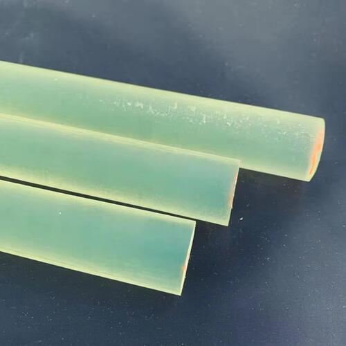 聚氨酯棒优力胶棒PU棒高弹牛筋棒实心耐磨黄色优质弹性橡胶棒加工