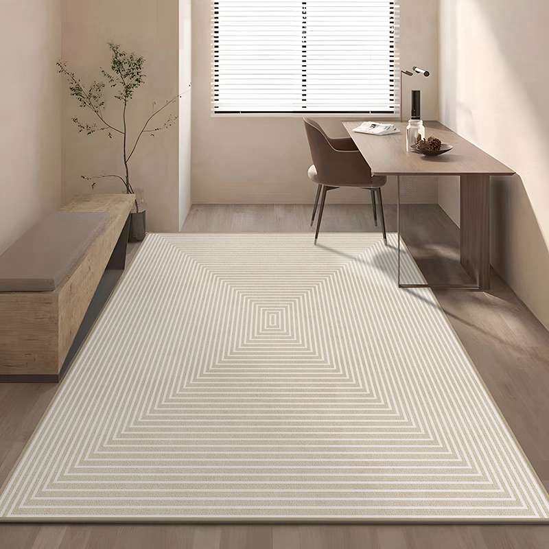 卧室地毯书房电脑椅防滑垫椅子落地镜子地垫学习桌下脚垫专用圆形