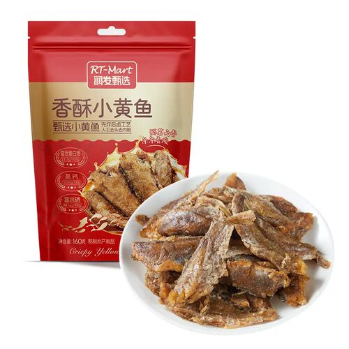 RT-Mart香酥小黄鱼160g/袋