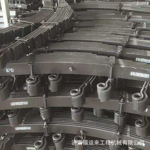 适用WG9925522262重汽豪沃T7H TX配件汕德卡轻量化钢板弹簧总成