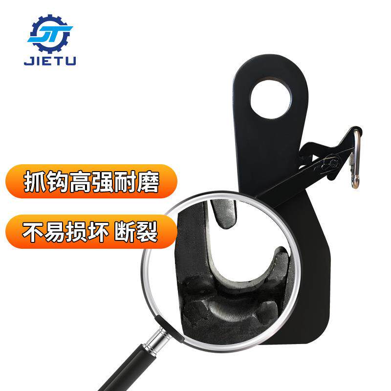 捷图矿井提升防坠试验脱钩器3吨翻钩式脱钩器厂家直销