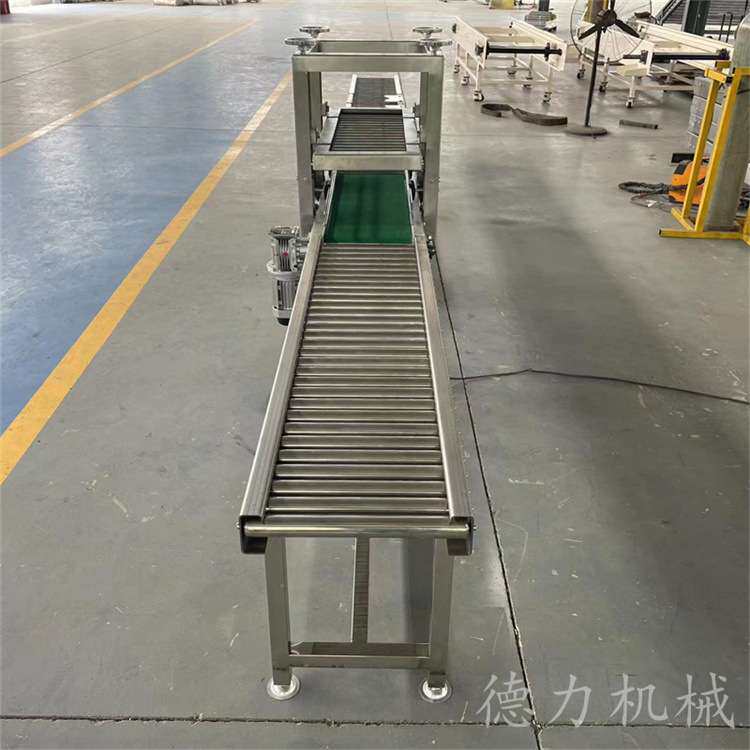 动力滚筒输送机 流水线 转弯滚筒线 不锈钢传送机 运行平稳