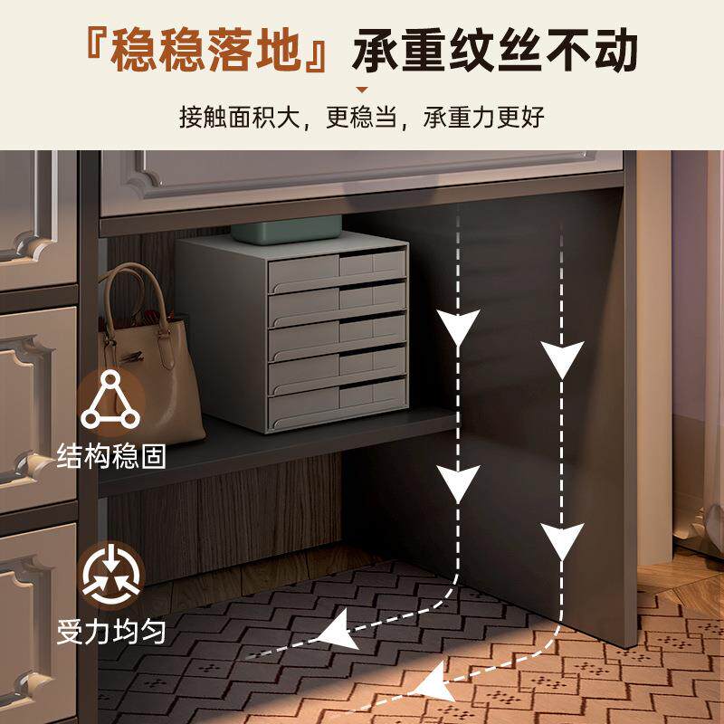 梳妆台卧室现代简约2025新款床头柜一体小户型化妆台带镜出租房用