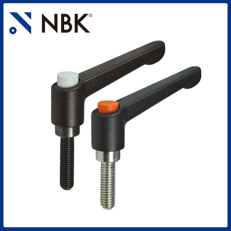 NBK LDM-C M8-M12带操作按钮外螺纹夹紧手柄 机械要素零部件