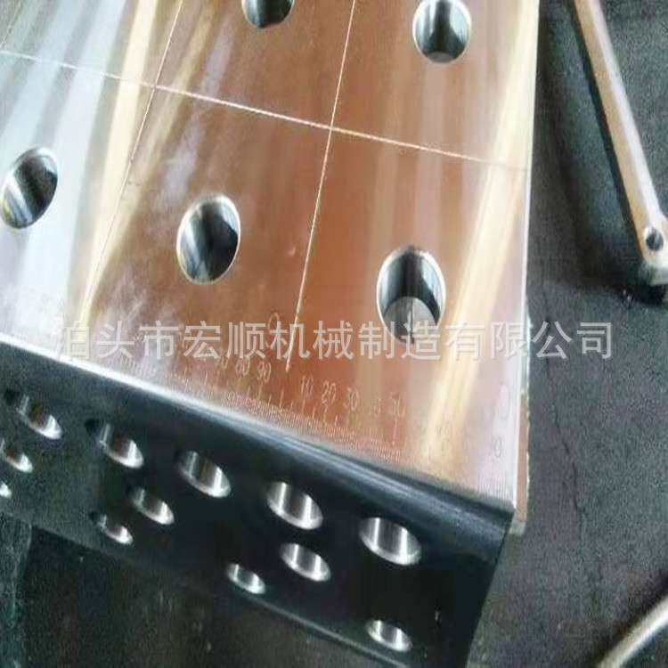 铸铁三维柔性焊接平台机器人钳工组合装配锁紧销工装夹具可刻线